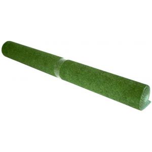 Tappeto erboso con borchie di drenaggio antiscivolo- 100 x 200 cm- Verde